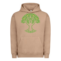 Pigment Burro Maharishi International College Urban Hoodie - artisFamous