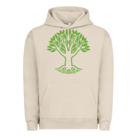 Pigment French Oak Maharishi International College Urban Hoodie - artisFamous