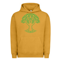 Pigment Peanut Butter Maharishi International College Urban Hoodie - artisFamous