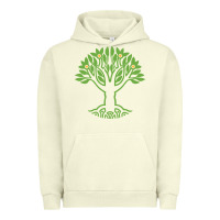 Pigment Pistachio Maharishi International College Urban Hoodie - artisFamous