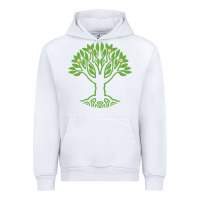 White Maharishi International College Urban Hoodie - artisFamous