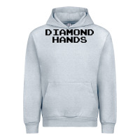 Heather Grey diamond hands Urban Hoodie - artisFamous