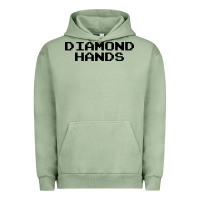 Pigment Oil Green diamond hands Urban Hoodie - artisFamous