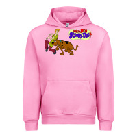 Fuchsia Pink Scooby Doo Urban Hoodie - artisFamous