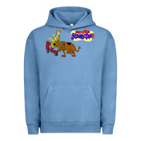 Pigment Pebble Blue Scooby Doo Urban Hoodie - artisFamous