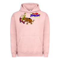 Pigment Salmon Scooby Doo Urban Hoodie - artisFamous