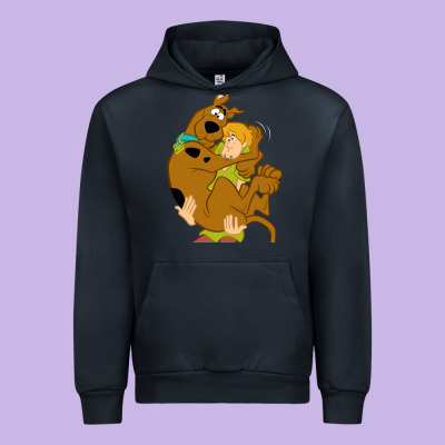Scooby Doo And Shaggy Urban Hoodie Designed By Artisfamous