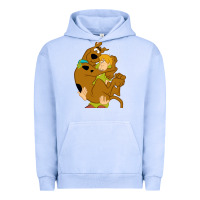 Pigment Grape Ice Scooby Doo and Shaggy Urban Hoodie - artisFamous