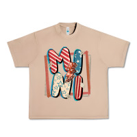 Burro 4th of July mini with lightning bolt Urban Heavy Tee - FaDigitalArtStudio