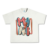 Pistachio 4th of July mini with lightning bolt Urban Heavy Tee - FaDigitalArtStudio
