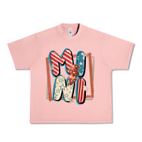 Salmon 4th of July mini with lightning bolt Urban Heavy Tee - FaDigitalArtStudio
