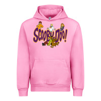 Fuchsia Pink Scooby-Doo Urban Hoodie - artisFamous