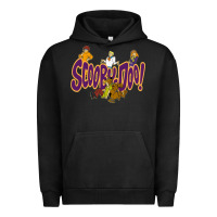 Pigment Black Scooby-Doo Urban Hoodie - artisFamous