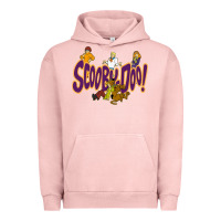 Pigment Salmon Scooby-Doo Urban Hoodie - artisFamous