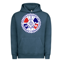 Pigment Midnight Navy association of machinists and aerospace workers classic Urban Hoodie - artisFamous