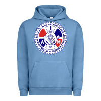 Pigment Pebble Blue association of machinists and aerospace workers classic Urban Hoodie - artisFamous