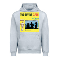 Heather Grey two sevens clash culture Urban Hoodie - artisFamous