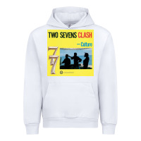 White two sevens clash culture Urban Hoodie - artisFamous