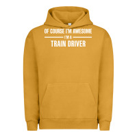Pigment Peanut Butter i'm awesome i'm a train driver Urban Hoodie - artisFamous