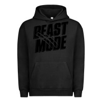 Pigment Black beast mode classic Urban Hoodie - artisFamous