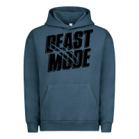 Pigment Midnight Navy beast mode classic Urban Hoodie - artisFamous