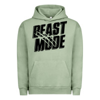 Pigment Oil Green beast mode classic Urban Hoodie - artisFamous
