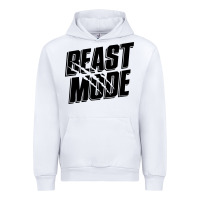 White beast mode classic Urban Hoodie - artisFamous