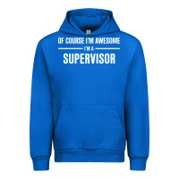 Cobalt i'm awesome i'm a supervisor Urban Hoodie - artisFamous