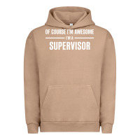 Pigment Burro i'm awesome i'm a supervisor Urban Hoodie - artisFamous