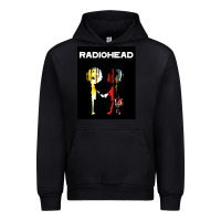 Black radio Urban Hoodie - artisFamous