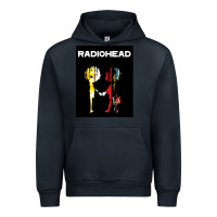 Navy radio Urban Hoodie - artisFamous