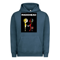 Pigment Midnight Navy radio Urban Hoodie - artisFamous