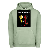 Pigment Oil Green radio Urban Hoodie - artisFamous