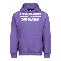 Tulip i'm awesome i'm a shop manager Urban Hoodie - artisFamous