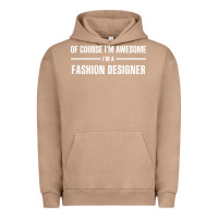 Pigment Burro i'm awesome i'm a fashion designer Urban Hoodie - artisFamous