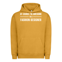 Pigment Peanut Butter i'm awesome i'm a fashion designer Urban Hoodie - artisFamous
