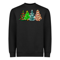 Black Christmas tree cakes and Christmas trees  ado Heavyweight Sweatshirt - AdoDesignShop