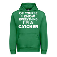 Emerald i know everything i'm a catcher Urban Hoodie - artisFamous