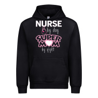 Nurse By Day Super Mom By Night Urban Hoodie | Teevron