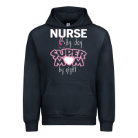 Navy nurse by day super mom by night Urban Hoodie - artisFamous