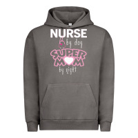 Pigment Tornado nurse by day super mom by night Urban Hoodie - artisFamous