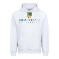 White Chamberlain College Urban Hoodie - artisFamous