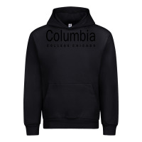 Black Columbia College Chicago Urban Hoodie - artisFamous