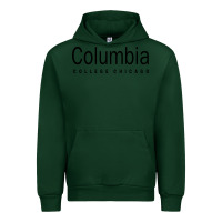 Forest Green Columbia College Chicago Urban Hoodie - artisFamous