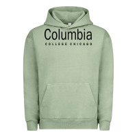Pigment Oil Green Columbia College Chicago Urban Hoodie - artisFamous