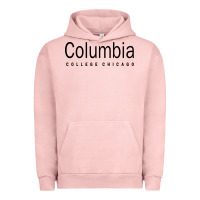 Pigment Salmon Columbia College Chicago Urban Hoodie - artisFamous