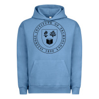 Pigment Pebble Blue Illinois Institute of Technology College Urban Hoodie - artisFamous