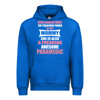 Cobalt never underestimate mommy paramedic Urban Hoodie - artisFamous