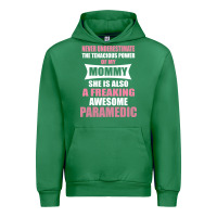Emerald never underestimate mommy paramedic Urban Hoodie - artisFamous