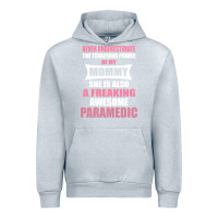 Heather Grey never underestimate mommy paramedic Urban Hoodie - artisFamous